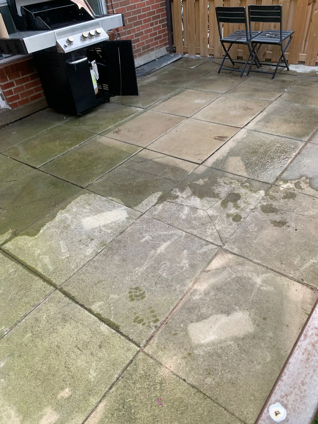 razorshap landscaping project: Patio deep clean